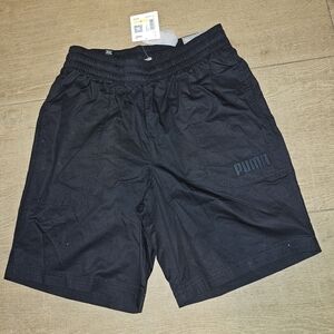 NWT Puma Mens Chino Black Shorts Small